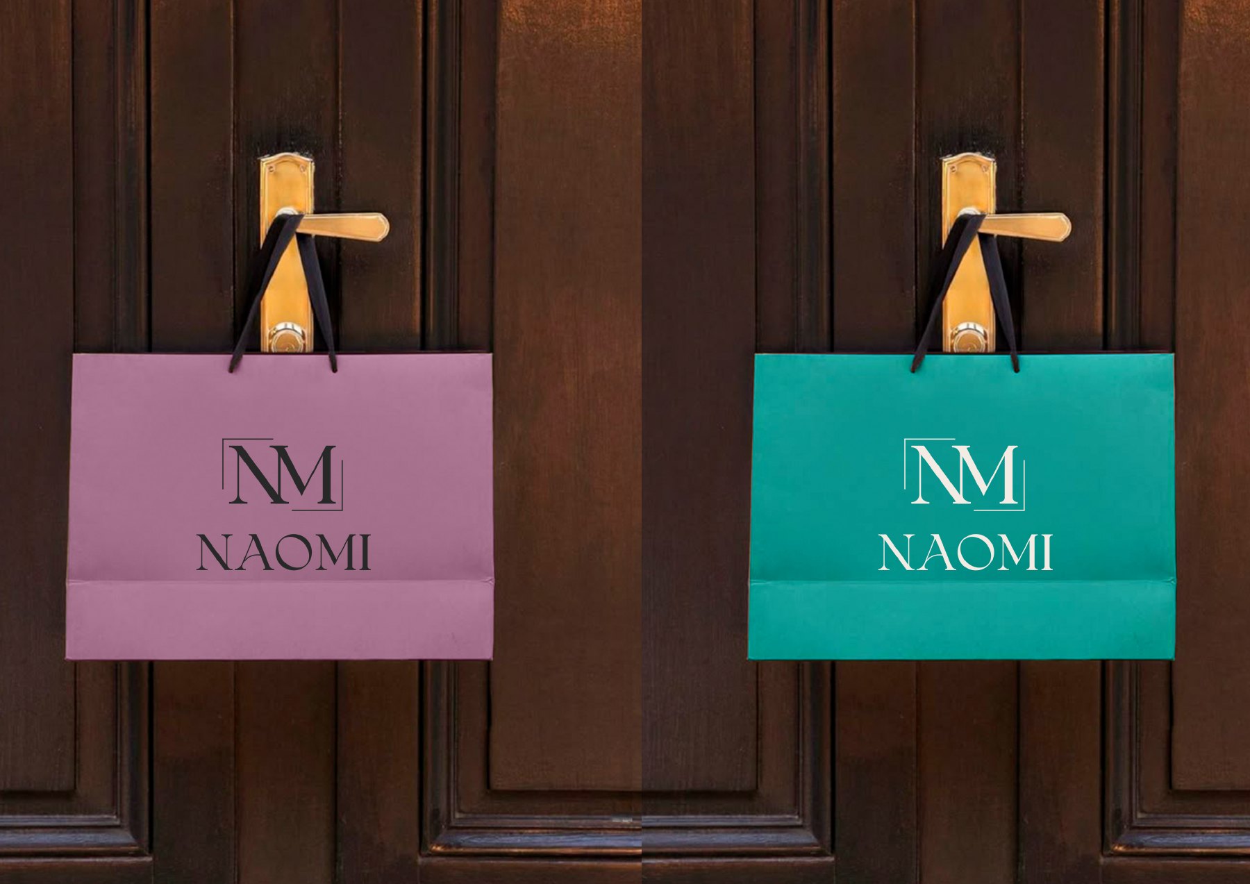 Пакеты в&nbsp;фирменном стиле Naomi